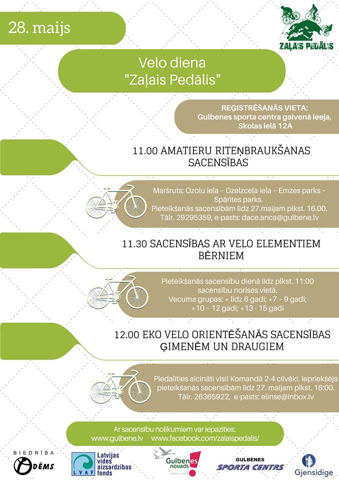  Gulbenē - Velodiena "Zaļais pedālis"