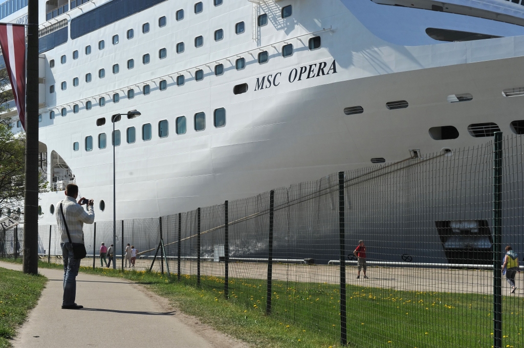FOTO: MSC Opera Rīgā atklāj kruīzu sezonu
