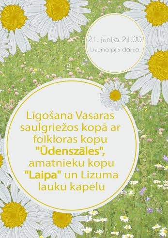 Lizuma parkā - Līgošana Vasaras saulgriežos