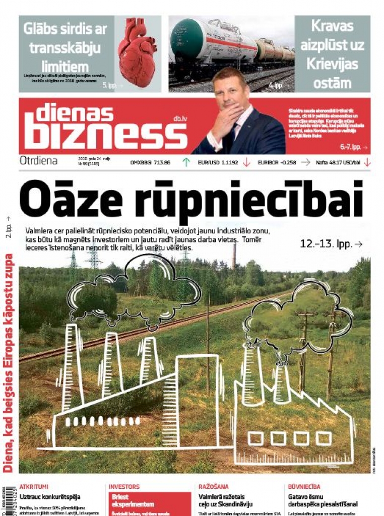 Neatsakās no industriālā parka idejas