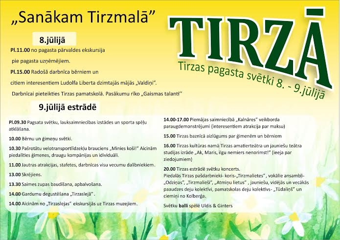 Tirzas pagasta svētki