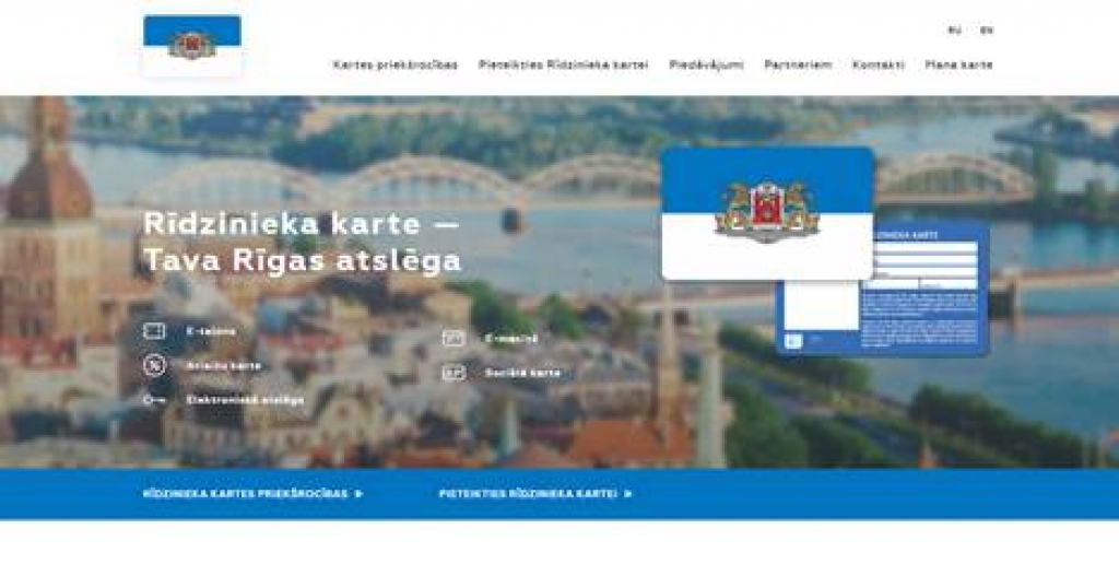 Rīdzinieka karšu lietotājiem izveidota mājas lapa