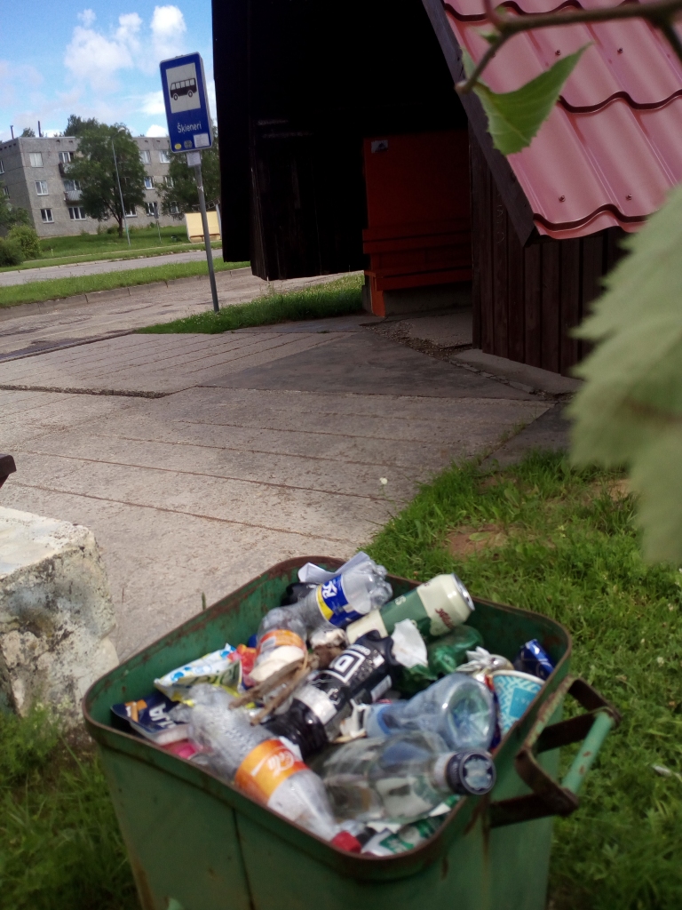 Kāpēc neizved  atkritumus?