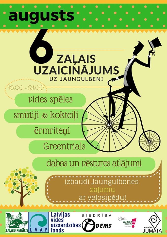 Zaļais uzaicinājums uz Jaungulbeni