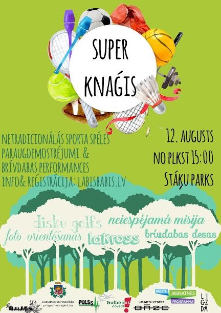 Stāķos - netradicionālo sporta veidu pasākums "Superknaģis 2016"