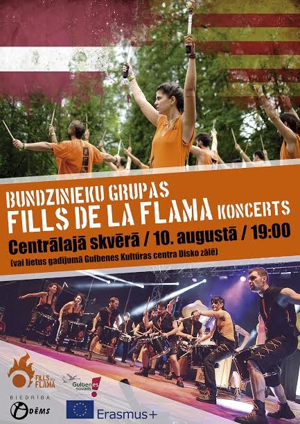 Bundzinieku grupas "Fills de la Flama" no Katalonijas koncerts