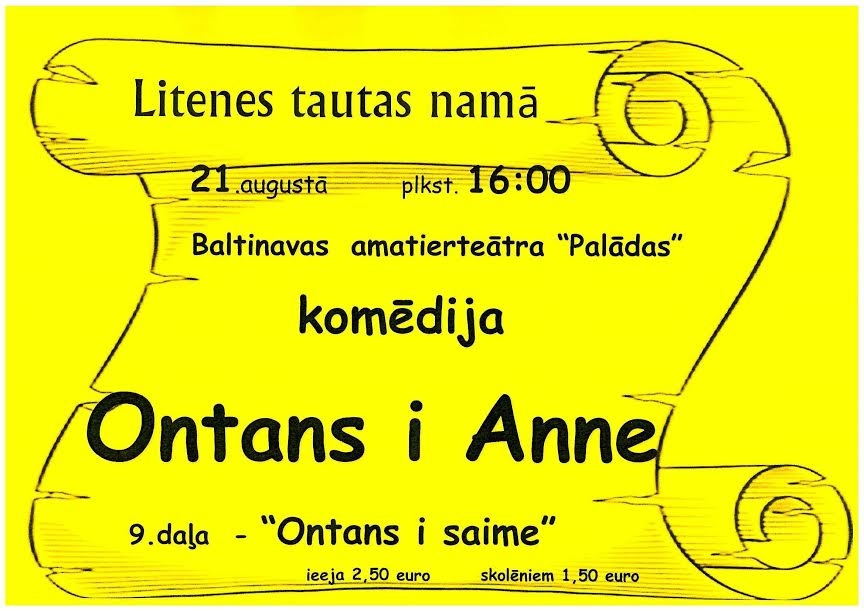 Litenē - Baltinavas amatierteātra viesizrāde