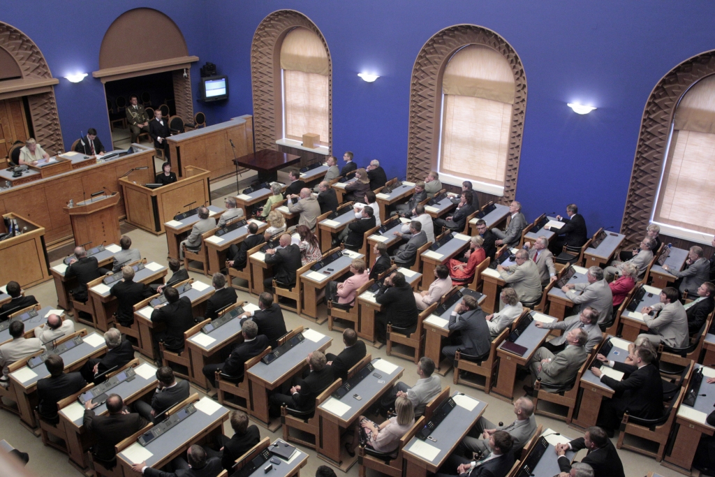 Pirmajā balsojuma kārtā Igaunijas parlaments jauno valsts prezidentu neievēlē