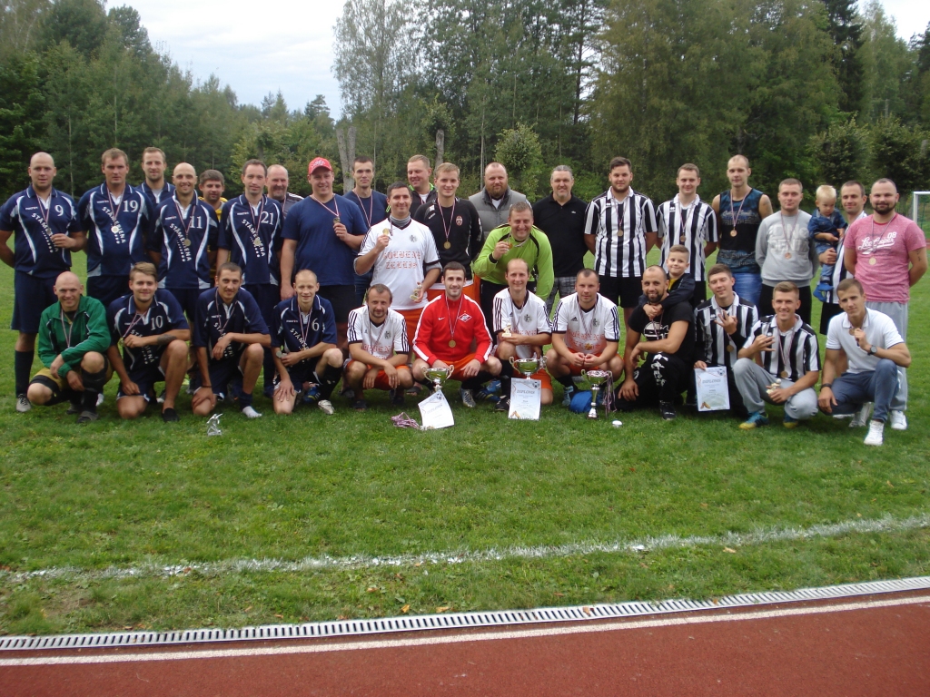 Gulbenes novada futbola čempionāts pirmajā līgā finišējis