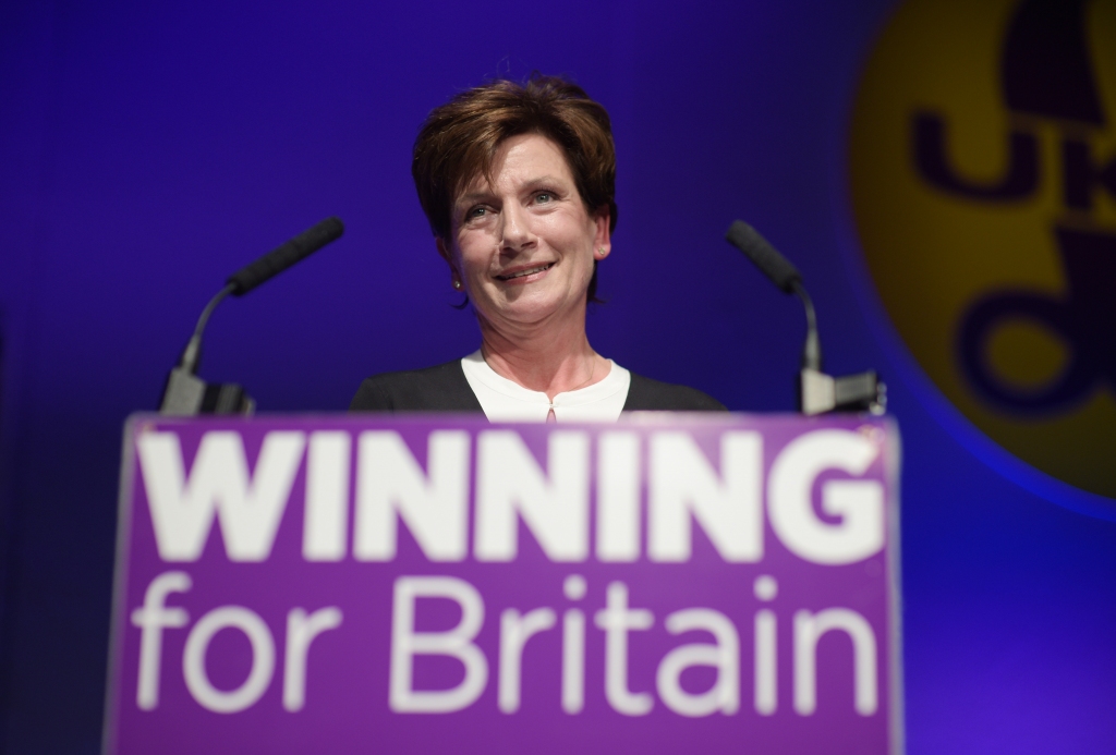Par jauno UKIP līderi kļūst Diāna Džeimsa