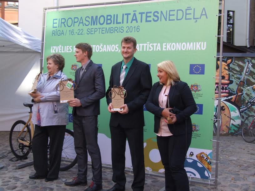 Gulbenes dome - konkursa „Draudzīgs velosipēdistam” laureāte