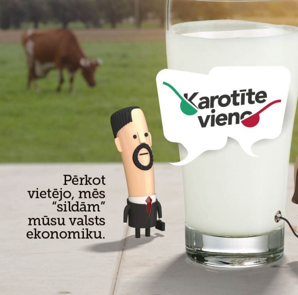 Mudina pirkt vietējos produktus arī tad, ja tie ir dārgāki