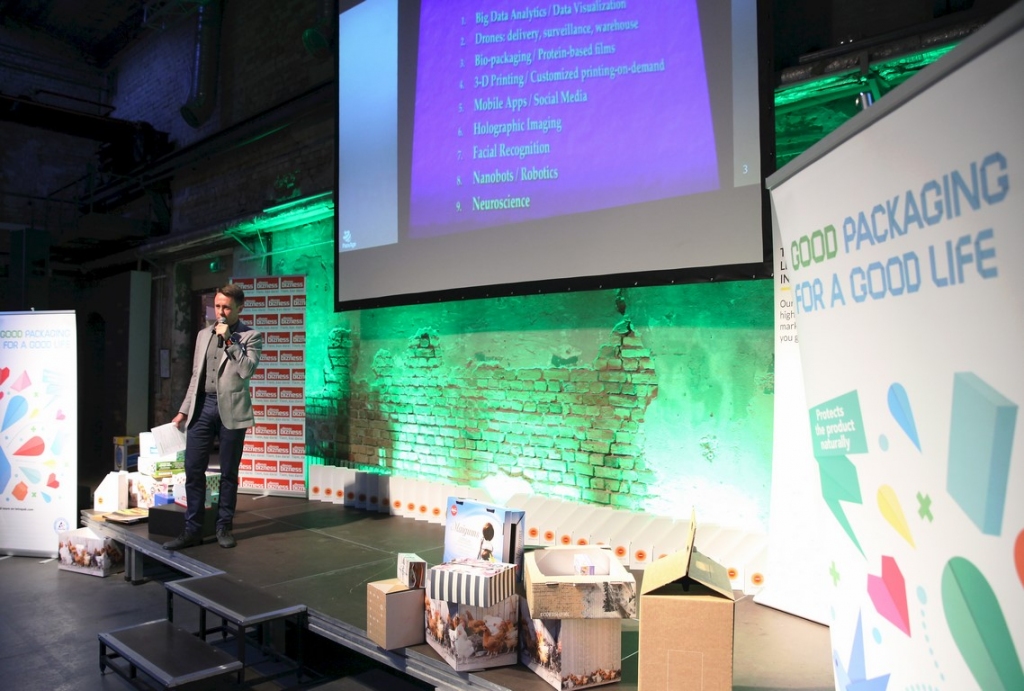 FOTO: DB rīkotās konferences «Packaging for sustainable business» norise