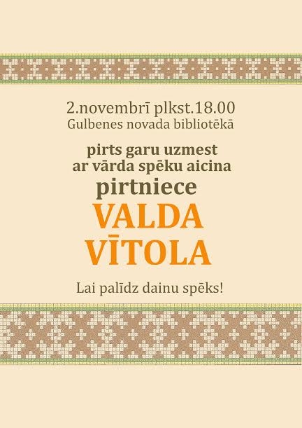 Bibliotēkā pirts garu uzmest ar vārda spēku aicina pirtniece Valda Vītola