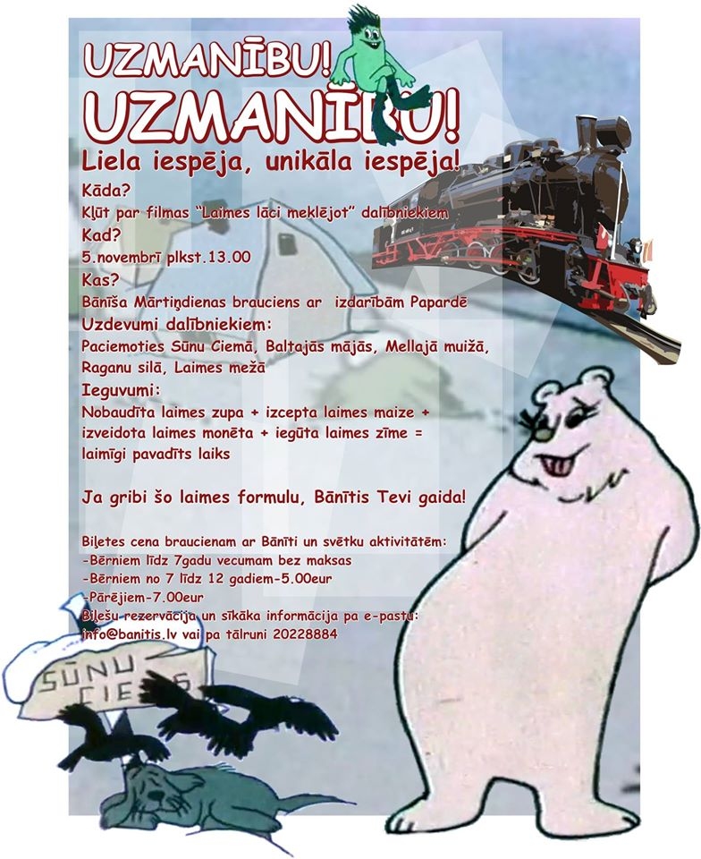 Bānītis aicina uz Mārtiņdienas svinībām