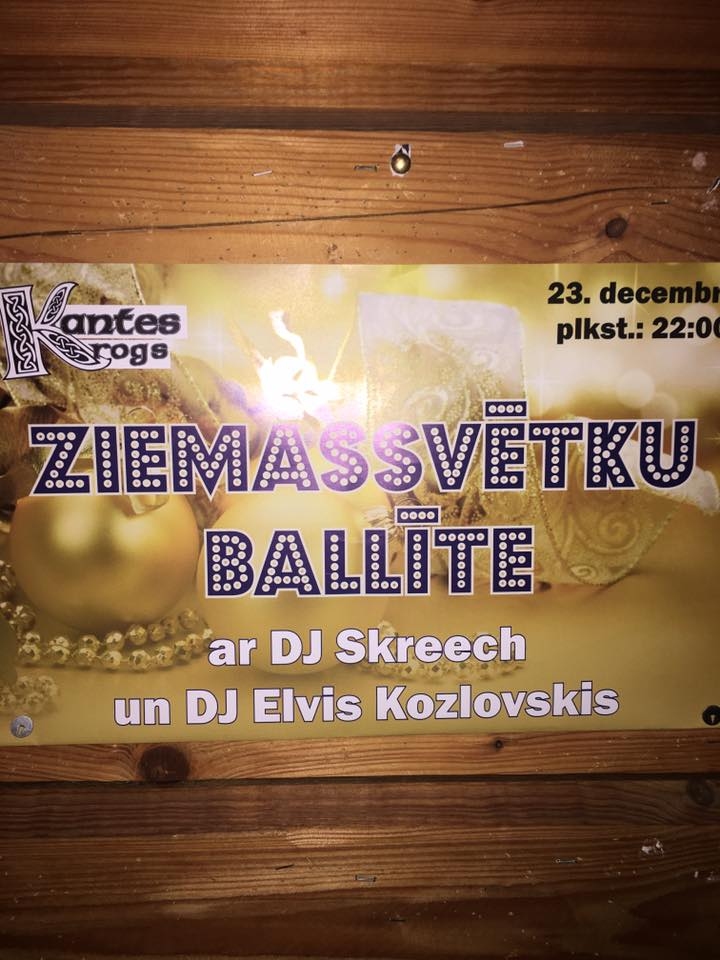 Kantes krogā - Ziemassvētku ballīte