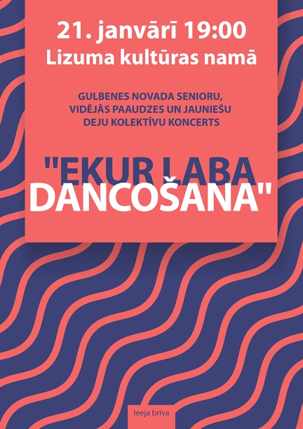 Lizumā - koncerts "Ekur laba dancošana"