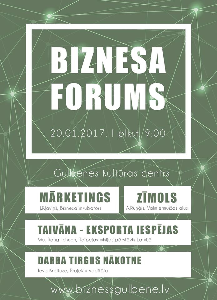 "Biznesa forums" Gulbenē