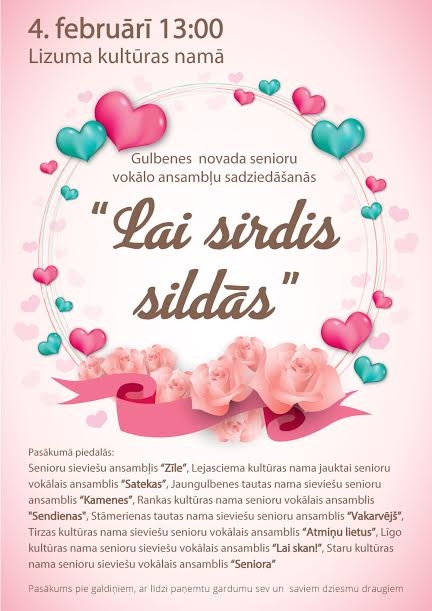 Lizumā - Gulbenes novada senioru vokālo ansambļu sadziedāšanās