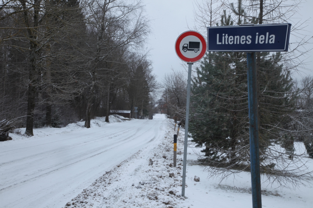 Litenes ielā ar 1.februāri - ierobežojumi