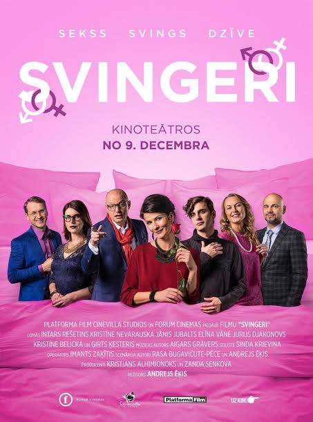 Lizumā demonstrēs filmu "Svingeri"