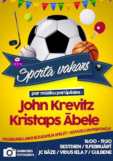 Mūzika un sports vienkopus JC "Bāze"