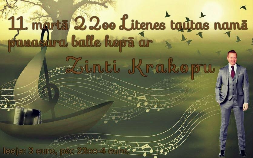 Litenes tautas namā - Pavasara ballīte.