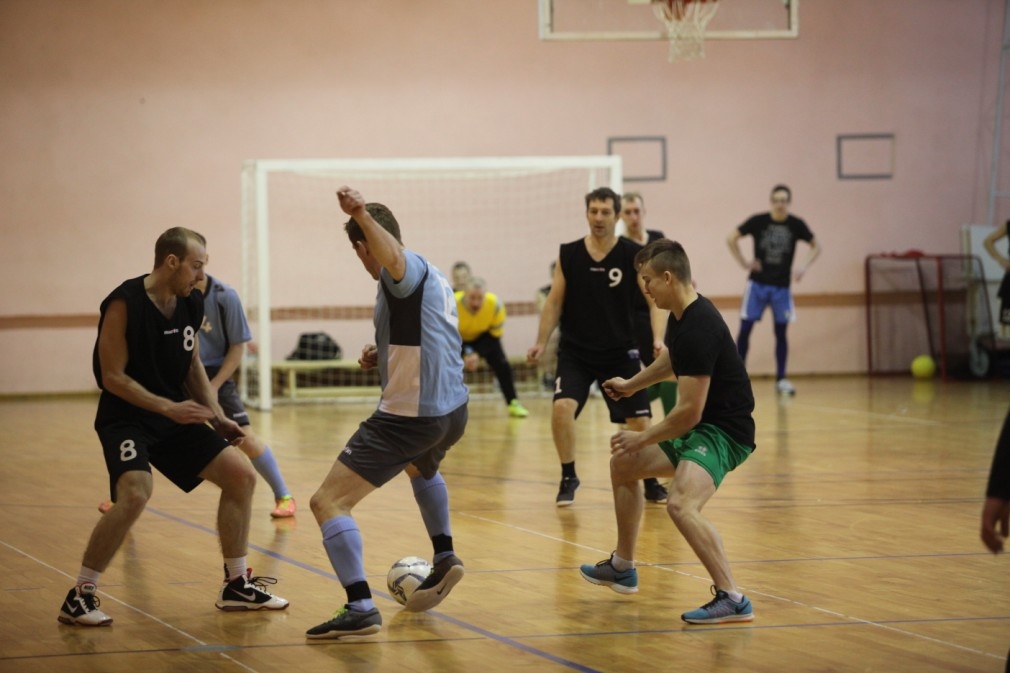  Foto: novada telpu futbola čempionāts - Lizuma un Beļavas komandu spēle (3:0)