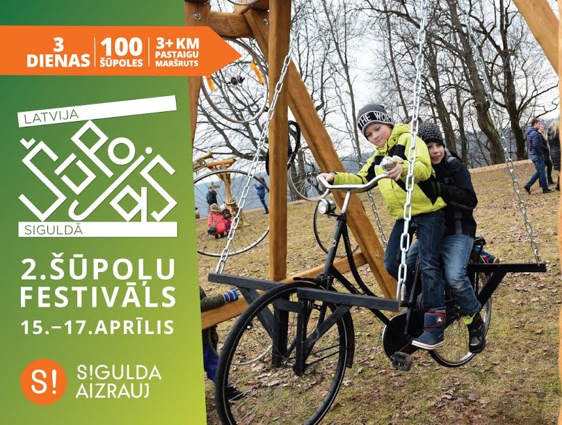Siguldā Lieldienās - Šūpoļu festivāls