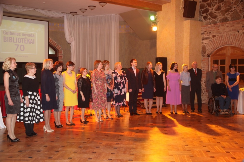 Foto: Gulbenes novada bibliotēka svin 70 gadu jubileju