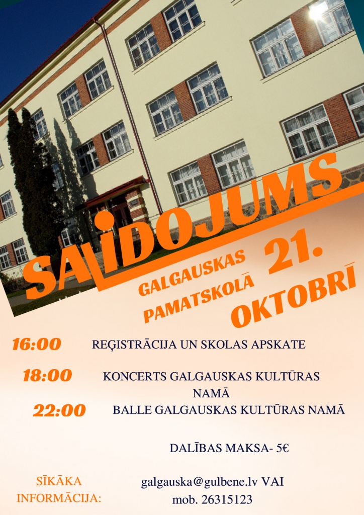 Galgauskas pamatskolā - salidojums