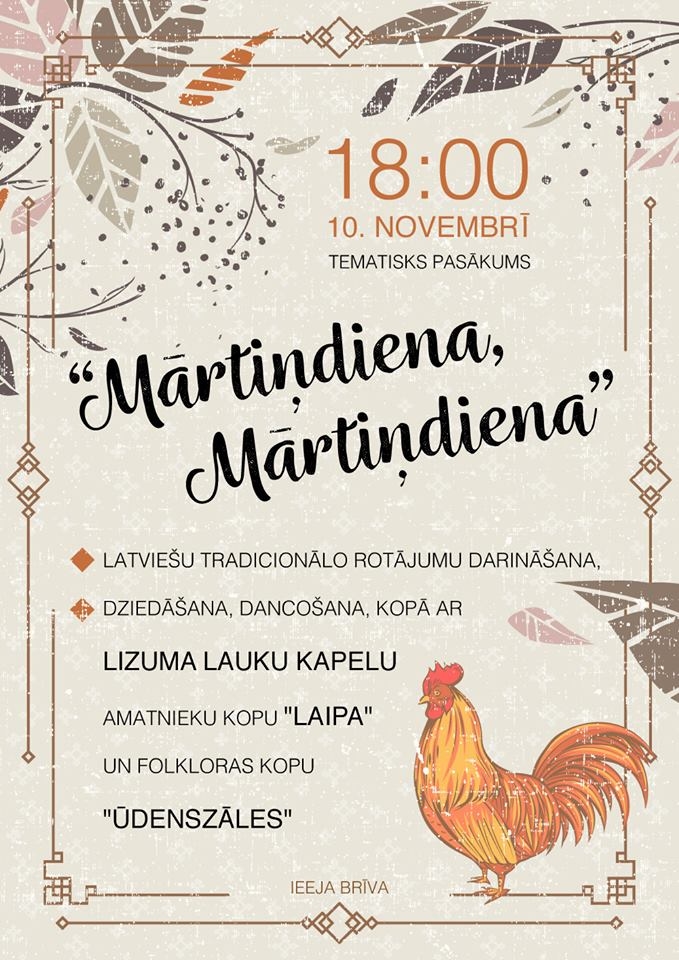 Lizumā - Mārtiņdienas pasākums