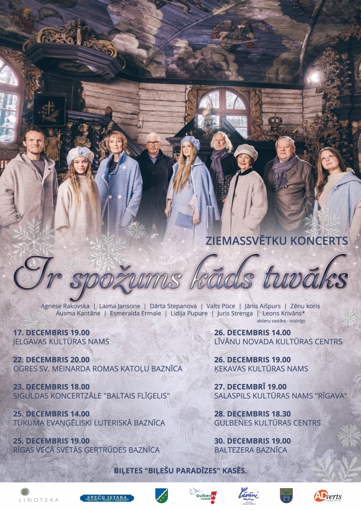 Ziemassvētku koncerts "Ir spožums kāds tuvāks"