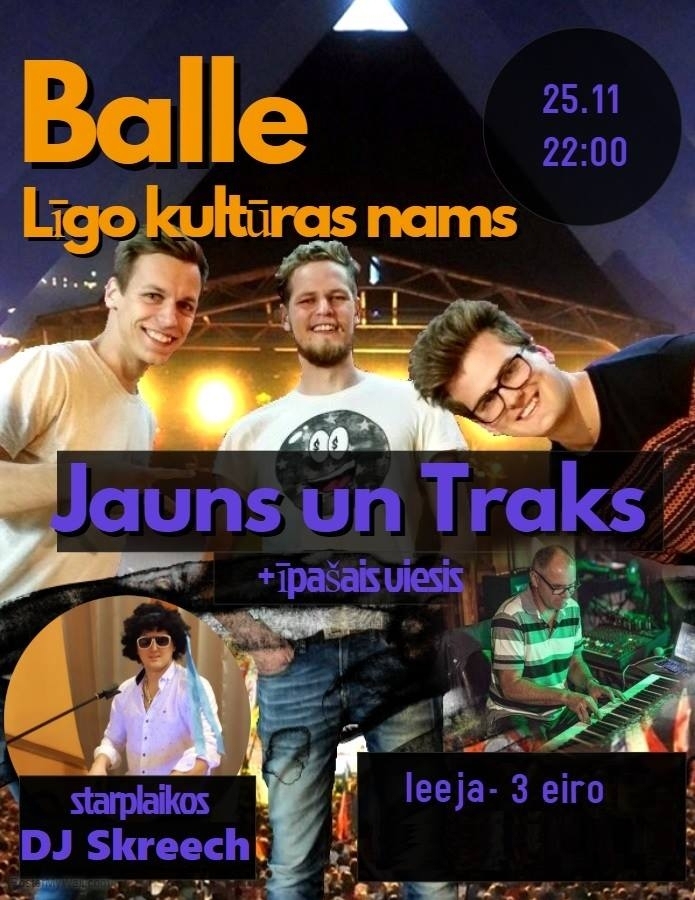 Līgo kultūras namā - balle