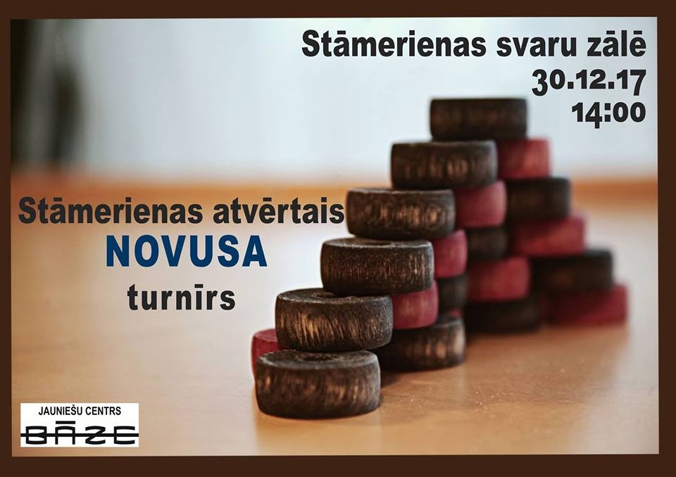 Stāmerienas atvērtais turnīrs novusā