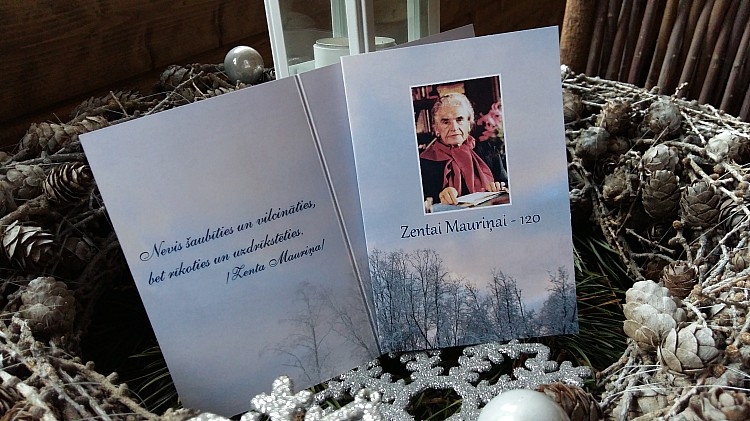 Lejasciemā atzīmē Zentas Mauriņas jubileju