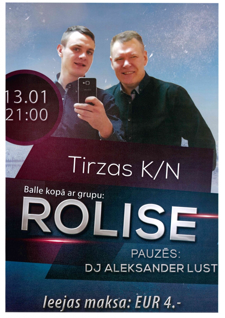 Tirzas kultūras namā - balle