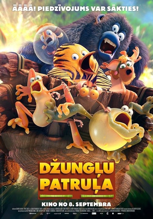 Animācijas filma bērniem "Džungļu patruļa"