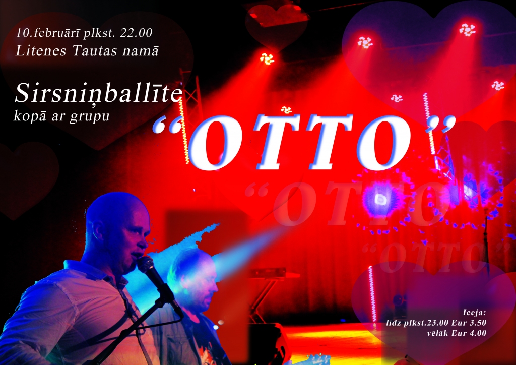 Litenes tautas namā - Sirsiniņballīte ar grupu "Otto"