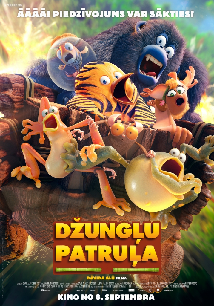 Lizuma kultūras namā - animācijas filma "Džungļu patruļa"