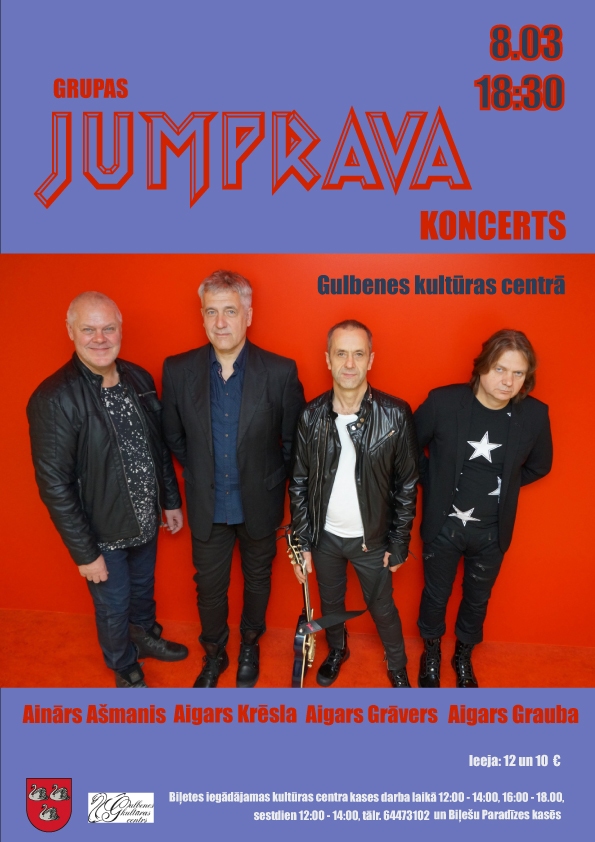 8.martā Gulbenē koncertēs “Jumprava”