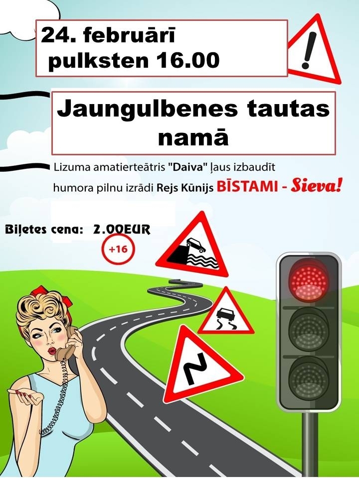 Jaungulbenes tautas namā ar izrādi viesosies Lizuma amatierteātris "Daiva"