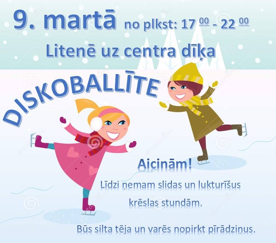 Litenē uz centra dīķa - Diskoballīte
