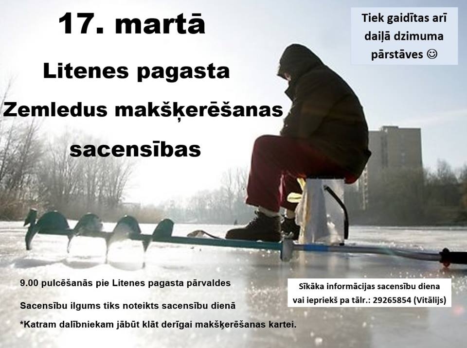  Litenes pagasta zemledus makšķerēšanas sacensības