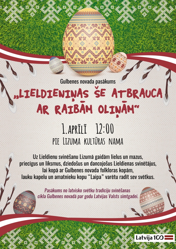 Lieldienu pasākums Lizumā