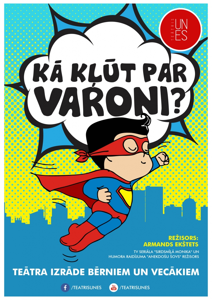 Lizumā - izrāde bērniem "Kā kļūt par varoni?"