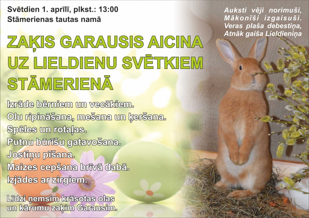 Lieldienu svētki Stāmerienā