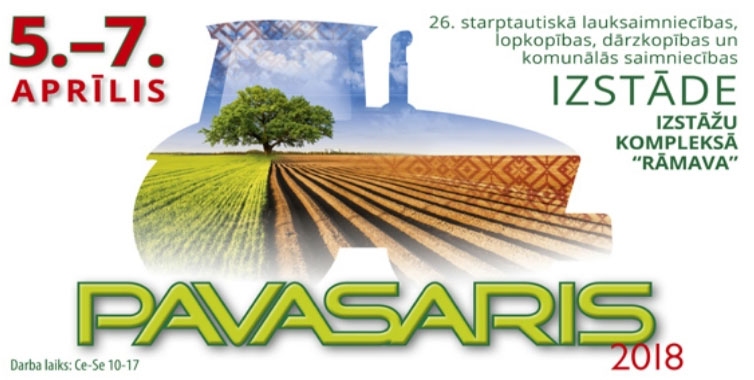 Konkurss: iespēju apmeklēt izstādi "Pavasaris 2018" Rāmavā laimē Rudīte Šapale un Aivars Circens