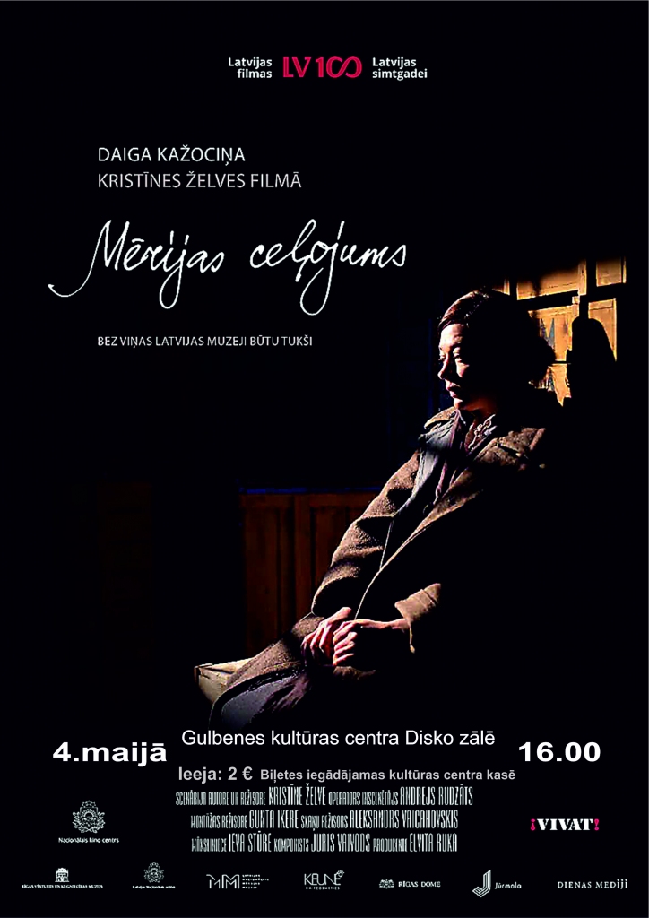 Kristīnes Želves filma "Mērijas ceļojums"