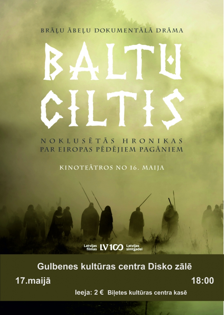 Populārzinātniska dokumentālā filma "Baltu ciltis"